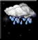 Light rain, overcast