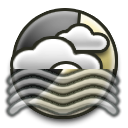 Partly cloudy Dense fog