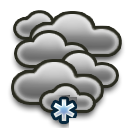 Overcast Chance of snow